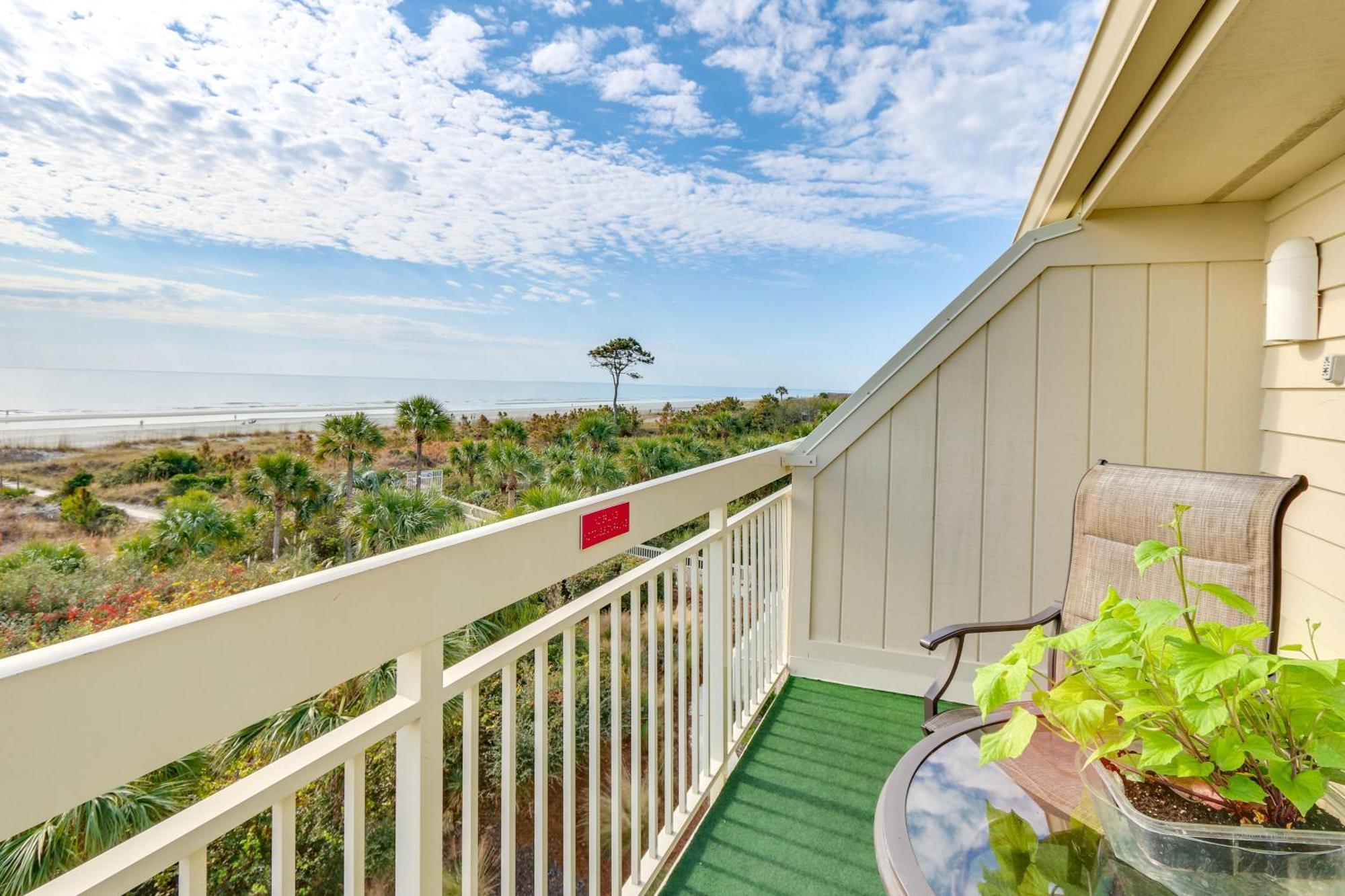 힐튼 헤드 아일랜드 Breakers Oceanfront Getaway With Amazing View And Pool 빌라 외부 사진