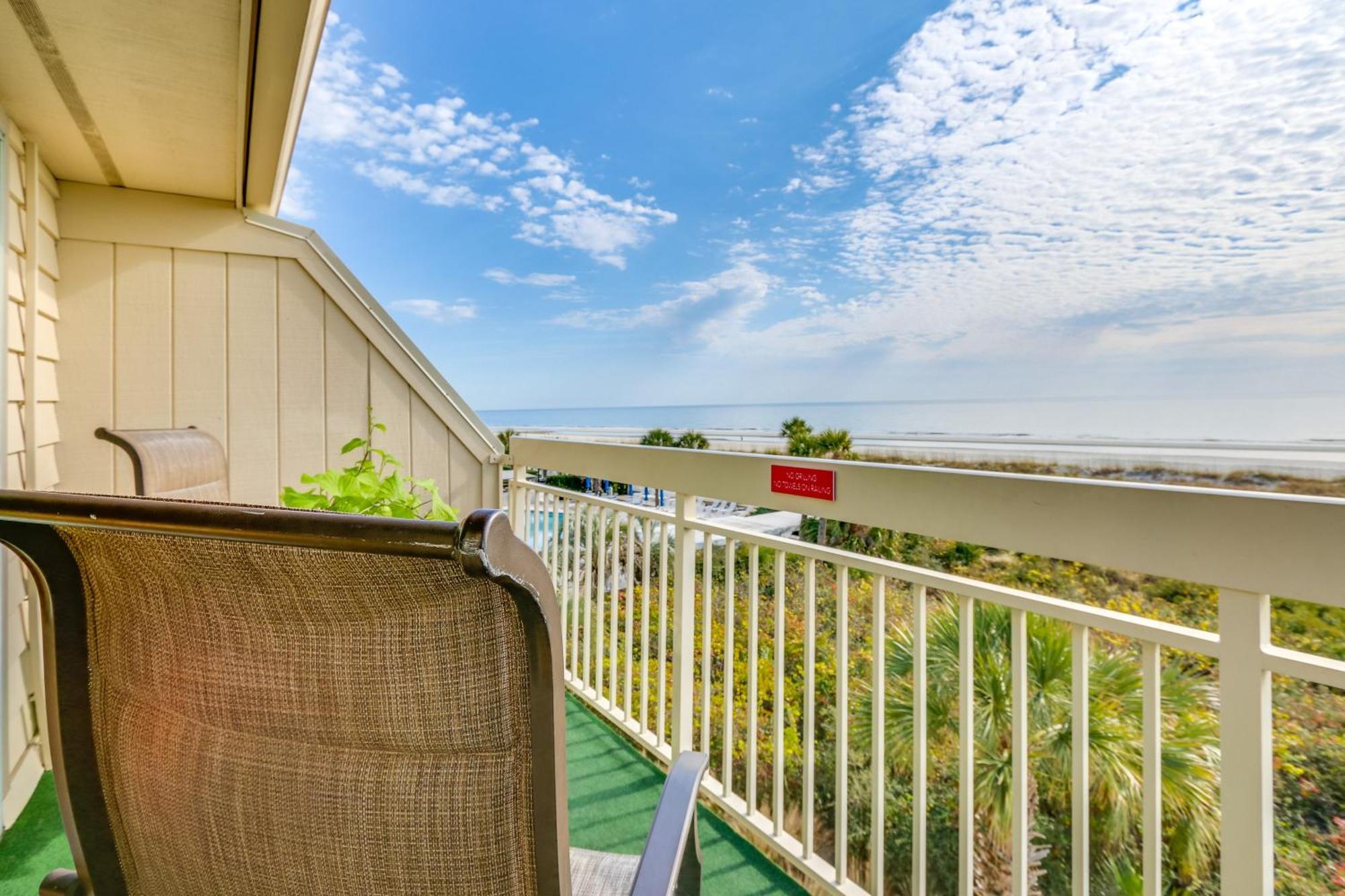 힐튼 헤드 아일랜드 Breakers Oceanfront Getaway With Amazing View And Pool 빌라 외부 사진