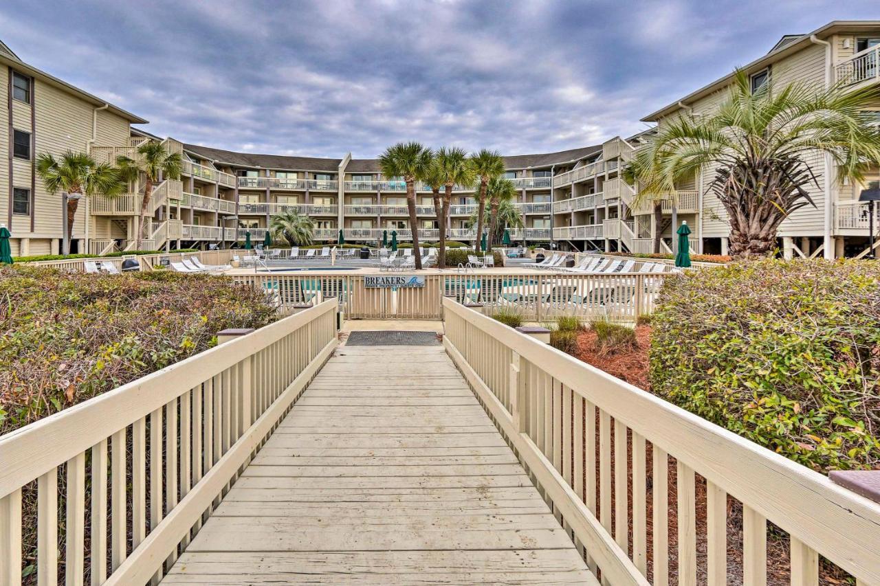 힐튼 헤드 아일랜드 Breakers Oceanfront Getaway With Amazing View And Pool 빌라 외부 사진